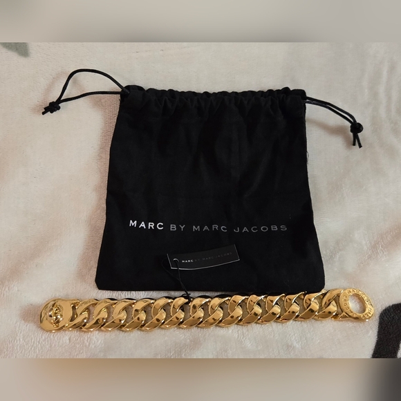 💯 NWT Authentic Marc by Marc Jacobs Katie Link Bracelet - Picture 5 of 6